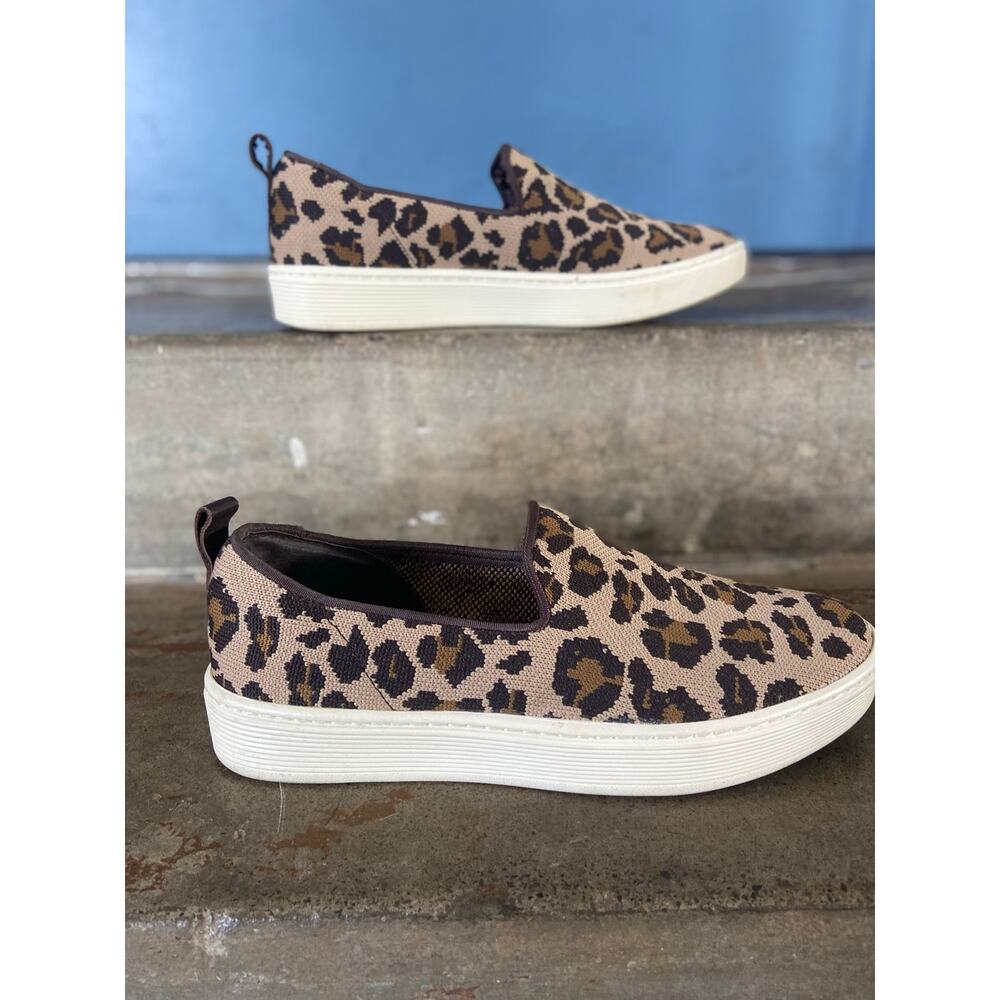 Sofft animal print knit upper slip on sneaker- Somers - Picture 2 of 10